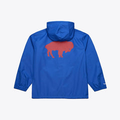 Buffalo Bills Mitchell & Ness Coaches Full-Snap Hooded Windbreaker Jacket