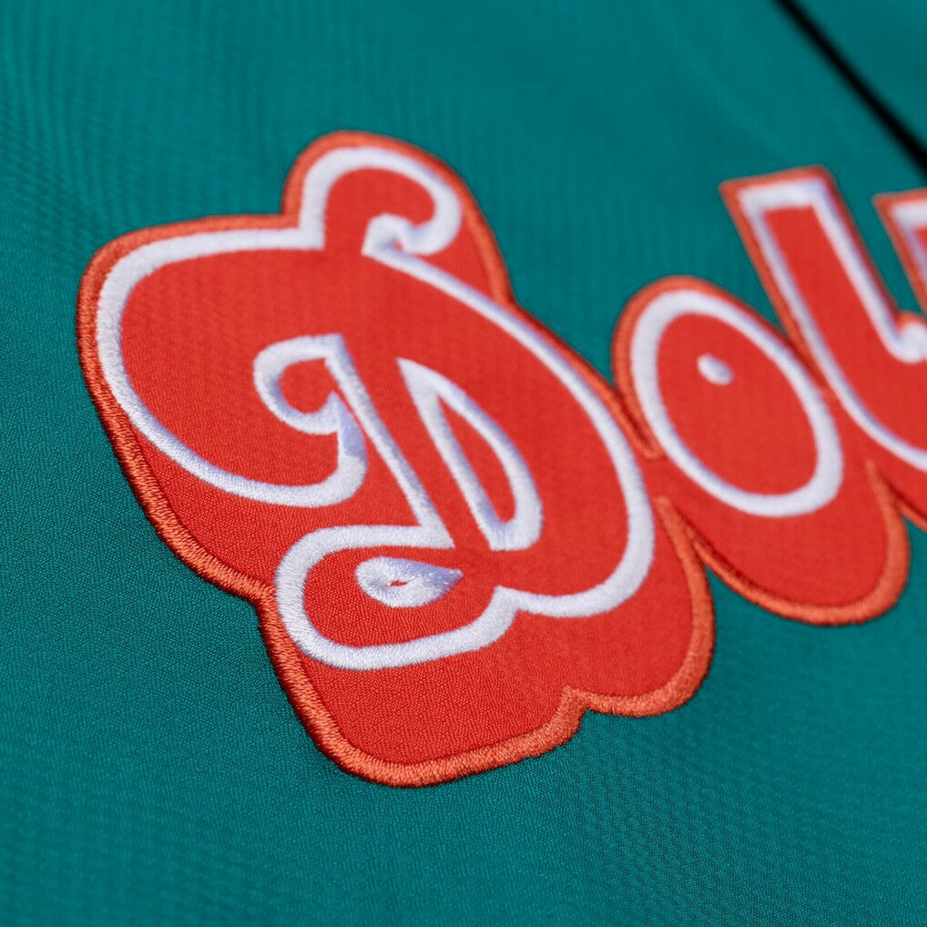 Miami Dolphins Mitchell & Ness Coaches Full-Snap Hooded Windbreaker Jacket