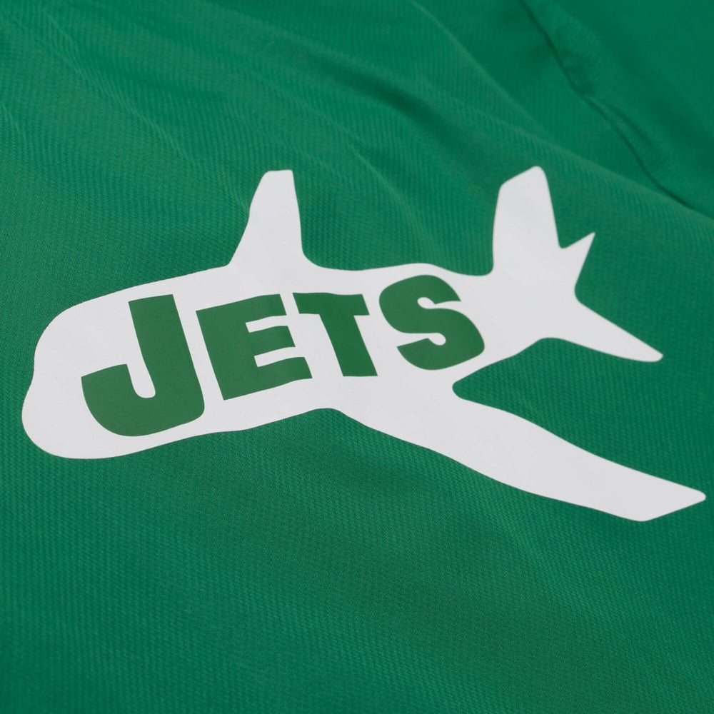 New York Jets Mitchell & Ness Coaches Full-Snap Hooded Windbreaker Jacket