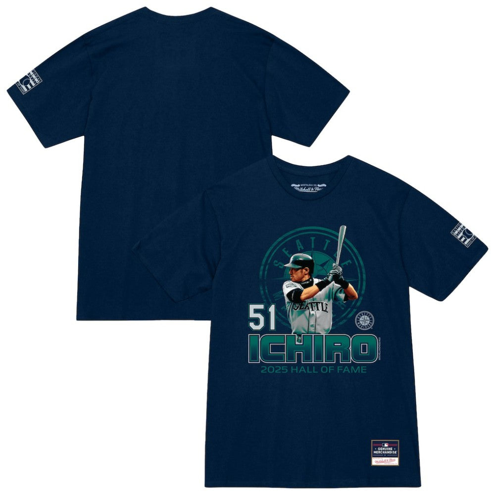 Ichiro Suzuki Seattle Mariners Mitchell & Ness Hall of Fame Hitter T-Shirt | MLB Shop