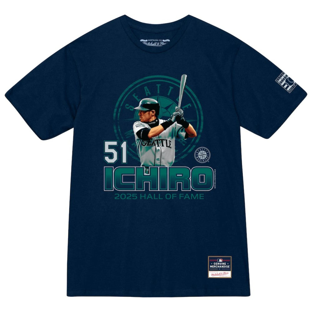 Ichiro Suzuki Seattle Mariners Mitchell & Ness Hall of Fame Hitter T-Shirt | MLB Shop
