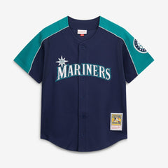 Ichiro Suzuki Seattle Mariners Mitchell & Ness 2006 Cooperstown Mesh Batting Practice Button-Up Jersey | MLB Online