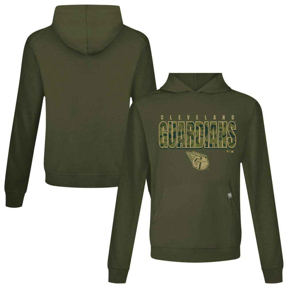 Cleveland Guardians Levelwear Relay Protect Pullover Hoodie | MLB US