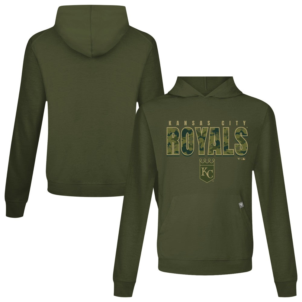 Kansas City Royals Levelwear Relay Protect Pullover Hoodie | MLB Discount