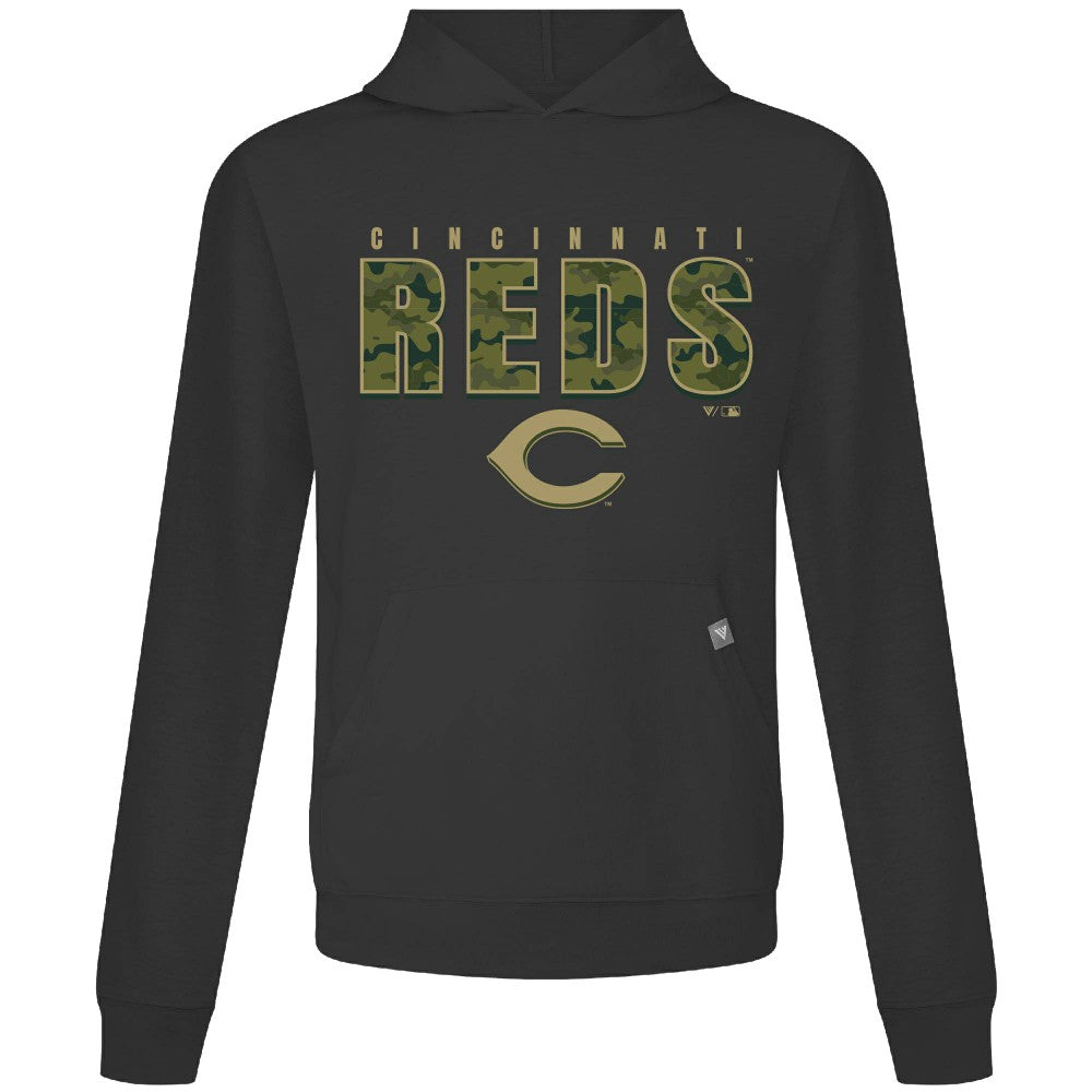 Cincinnati Reds Levelwear Relay Protect Pullover Hoodie | MLB Sale