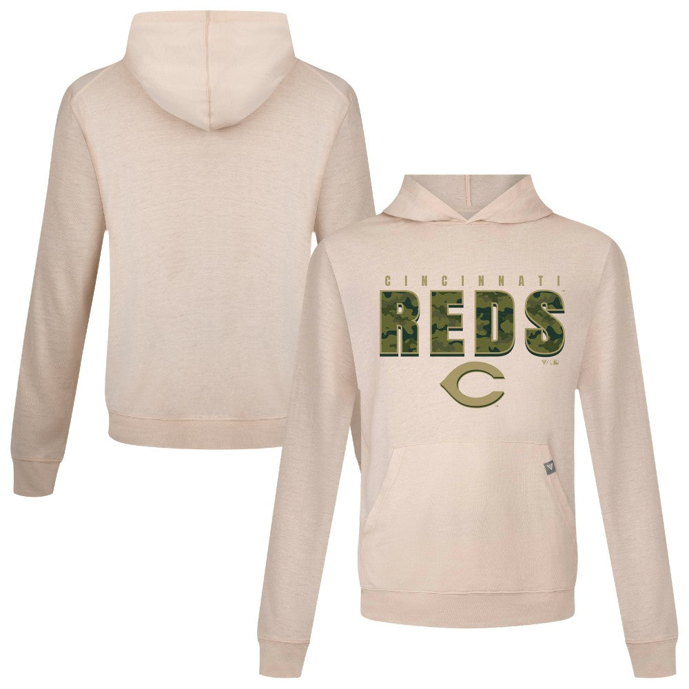 Cincinnati Reds Levelwear Relay Protect Pullover Hoodie | MLB Online