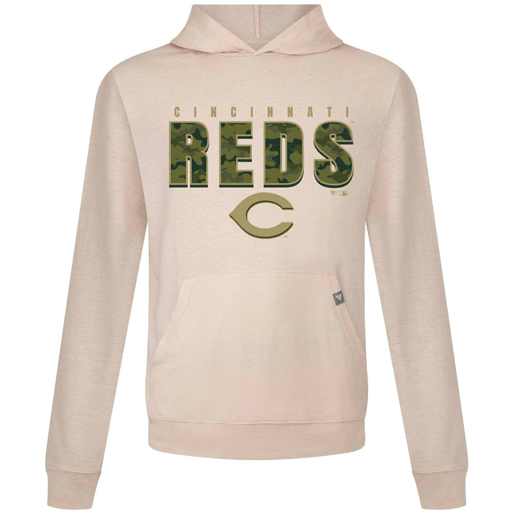 Cincinnati Reds Levelwear Relay Protect Pullover Hoodie | MLB Online
