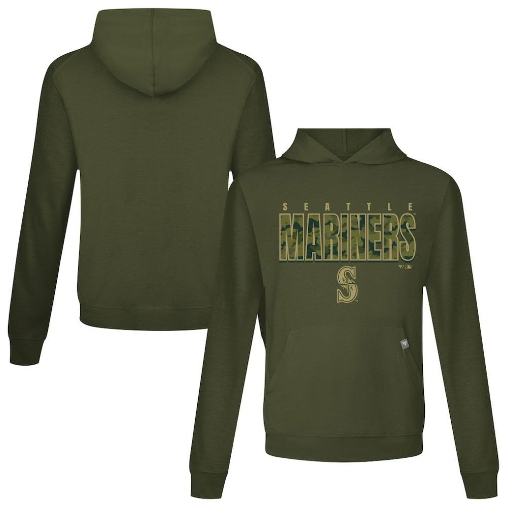 Seattle Mariners Levelwear Relay Protect Pullover Hoodie | MLB Sale