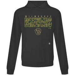 Milwaukee Brewers Levelwear Relay Protect Pullover Hoodie | MLB Shop