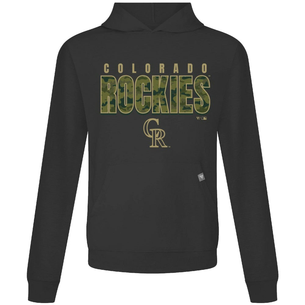 Colorado Rockies Levelwear Relay Protect Pullover Hoodie | MLB Shop