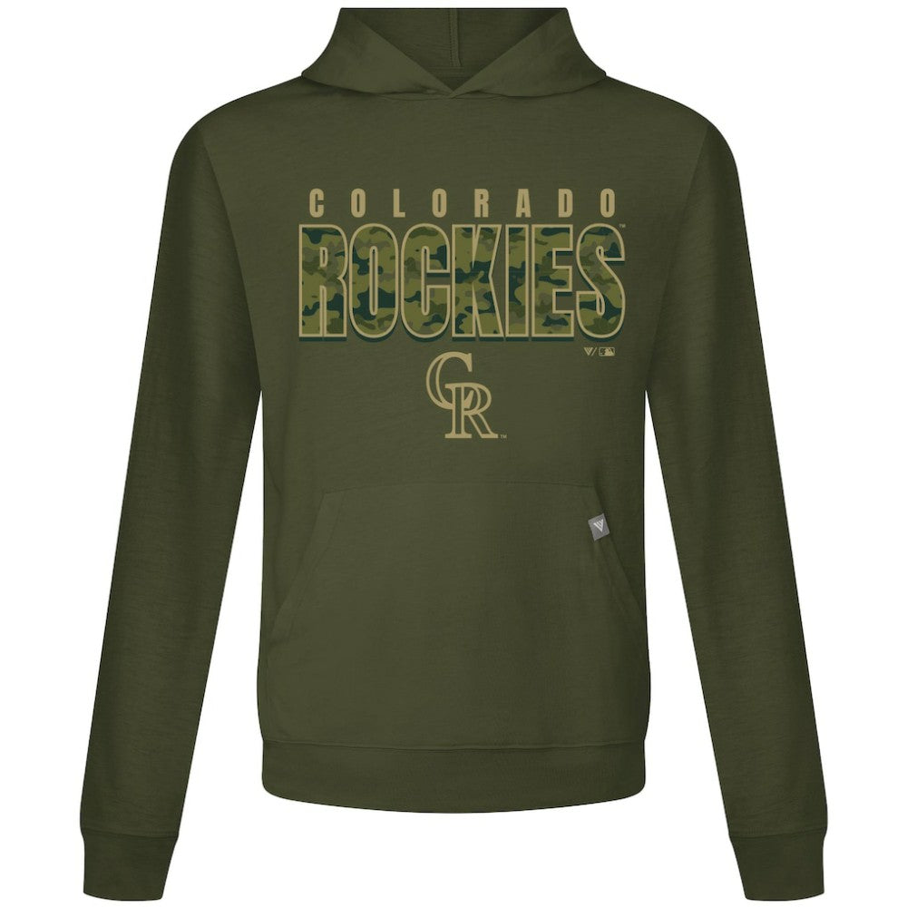 Colorado Rockies Levelwear Relay Protect Pullover Hoodie | MLB On Sale