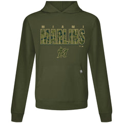 Miami Marlins Levelwear Relay Protect Pullover Hoodie | MLB Sale