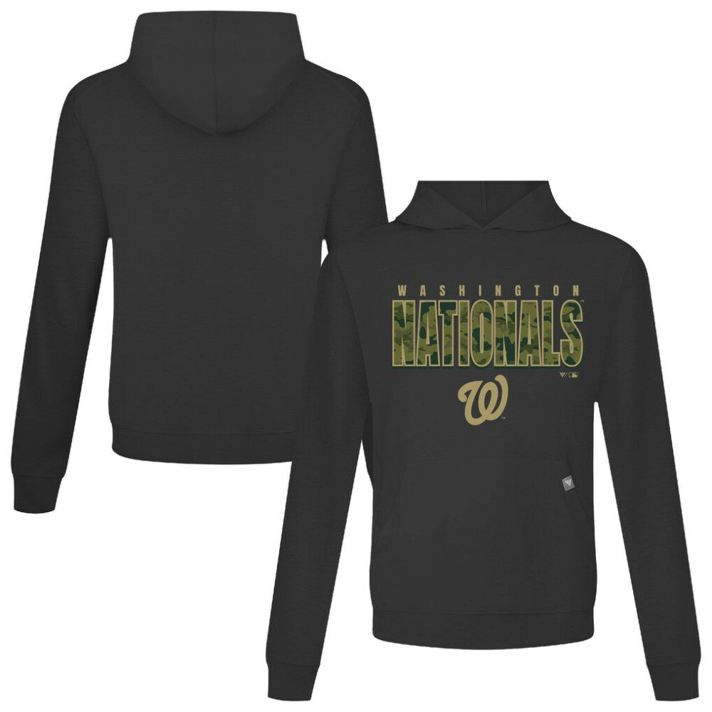 Washington Nationals Levelwear Relay Protect Pullover Hoodie | MLB Shop