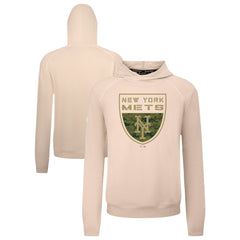 New York Mets Levelwear Mandate Buckler Tri-Blend Pullover Hoodie | MLB US