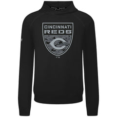Cincinnati Reds Levelwear Mandate Buckler Tri-Blend Pullover Hoodie | MLB Outlet