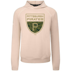 Pittsburgh Pirates Levelwear Mandate Buckler Tri-Blend Pullover Hoodie | MLB Sale