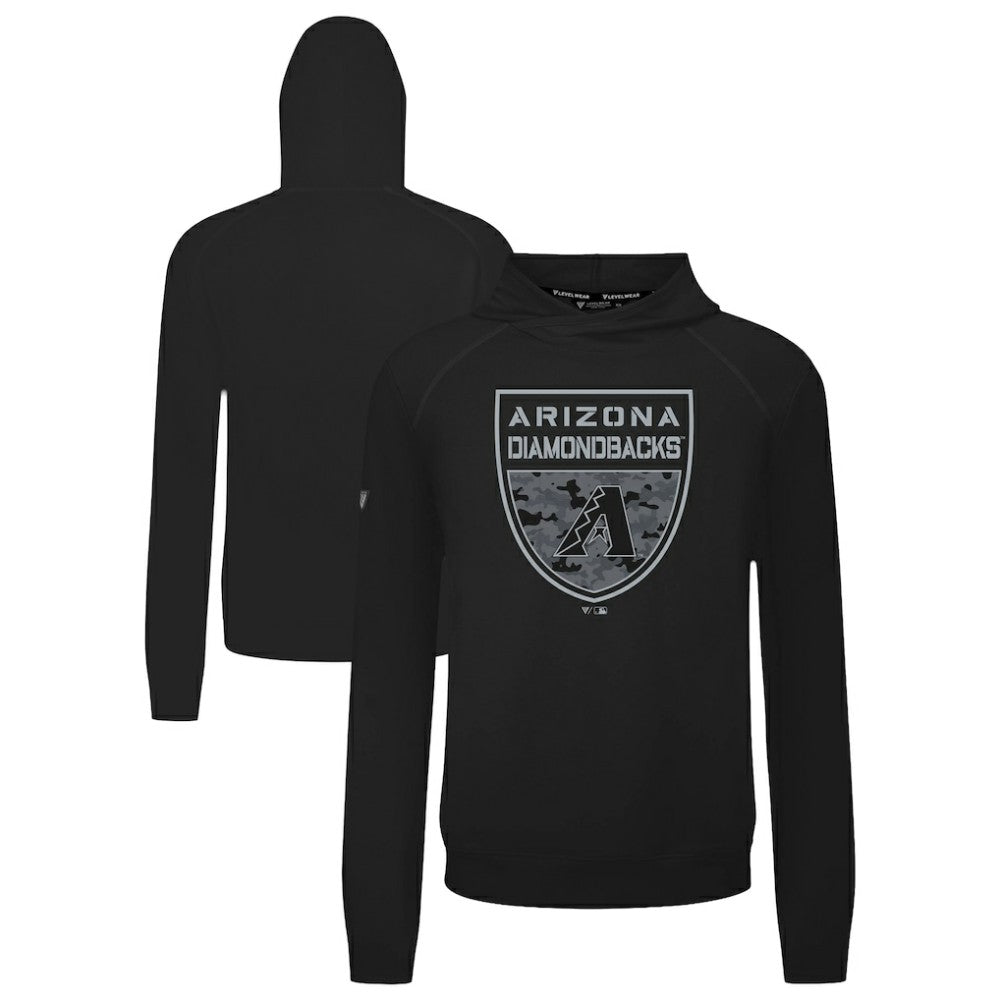 Arizona Diamondbacks Levelwear Mandate Buckler Tri-Blend Pullover Hoodie | MLB Discount