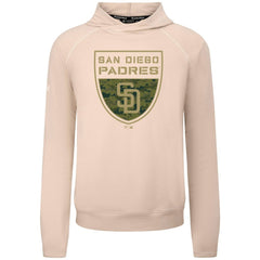 San Diego Padres Levelwear Mandate Buckler Tri-Blend Pullover Hoodie | MLB New