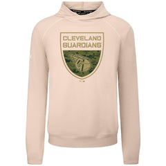 Cleveland Guardians Levelwear Mandate Buckler Tri-Blend Pullover Hoodie | MLB On Sale