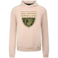 Baltimore Orioles Levelwear Mandate Buckler Tri-Blend Pullover Hoodie | MLB Online