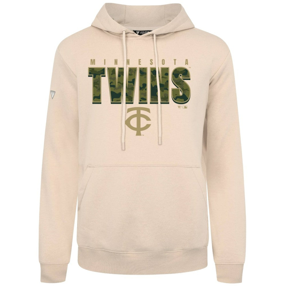 Minnesota Twins Levelwear Podium Protect Pullover Hoodie | MLB Outlet