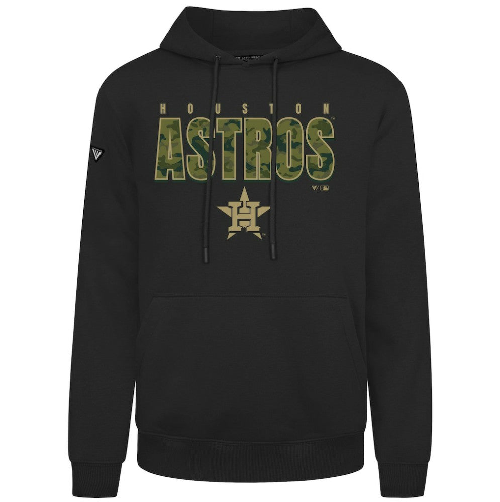 Houston Astros Levelwear Podium Protect Pullover Hoodie | MLB On Sale