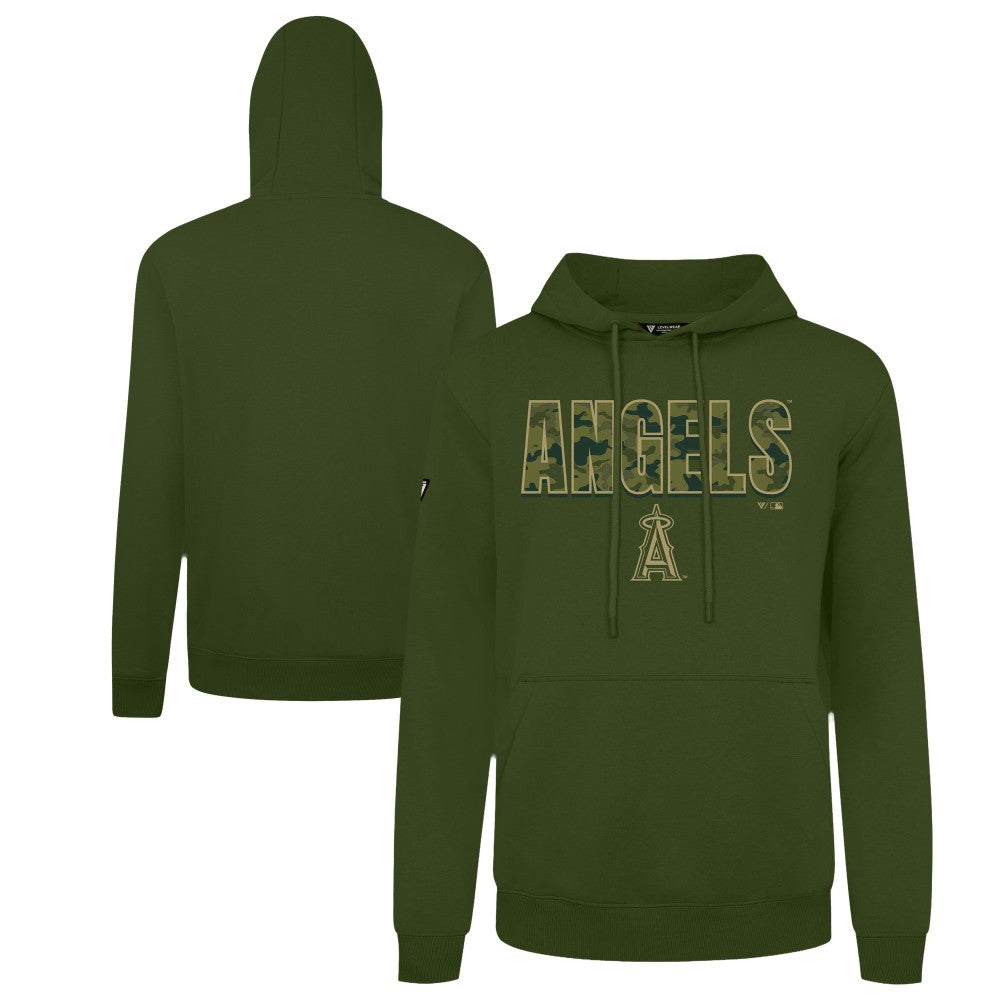 Los Angeles Angels Levelwear Podium Protect Pullover Hoodie | MLB On Sale