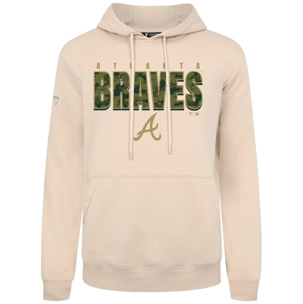 Atlanta Braves Levelwear Podium Protect Pullover Hoodie | MLB Near me
