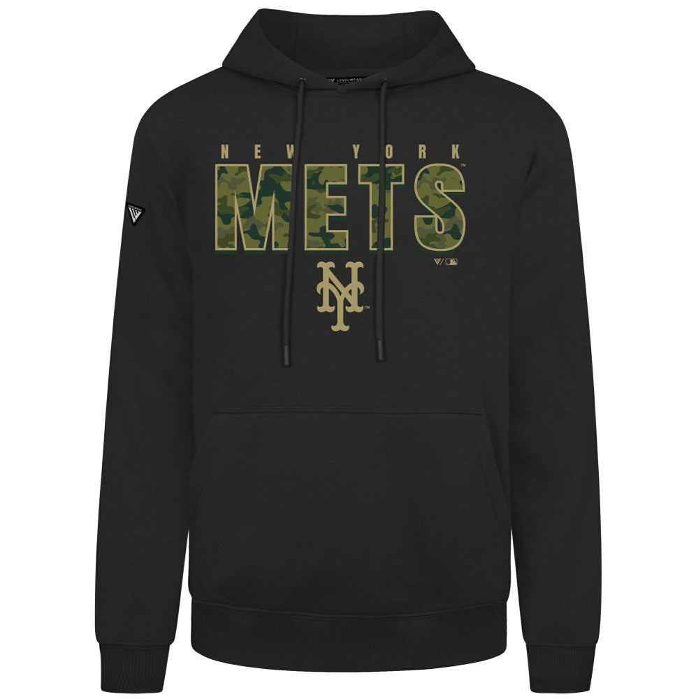 New York Mets Levelwear Podium Protect Pullover Hoodie | MLB Near me