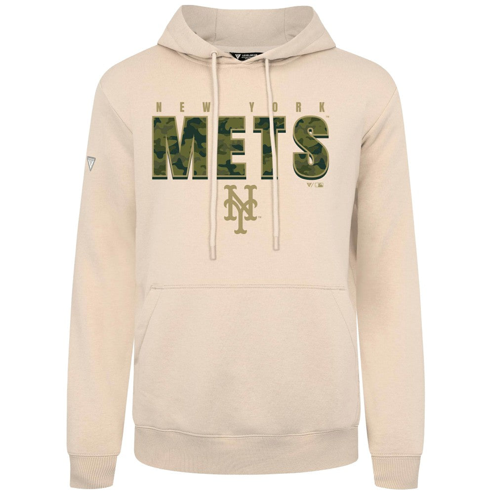 New York Mets Levelwear Podium Protect Pullover Hoodie | MLB Shop