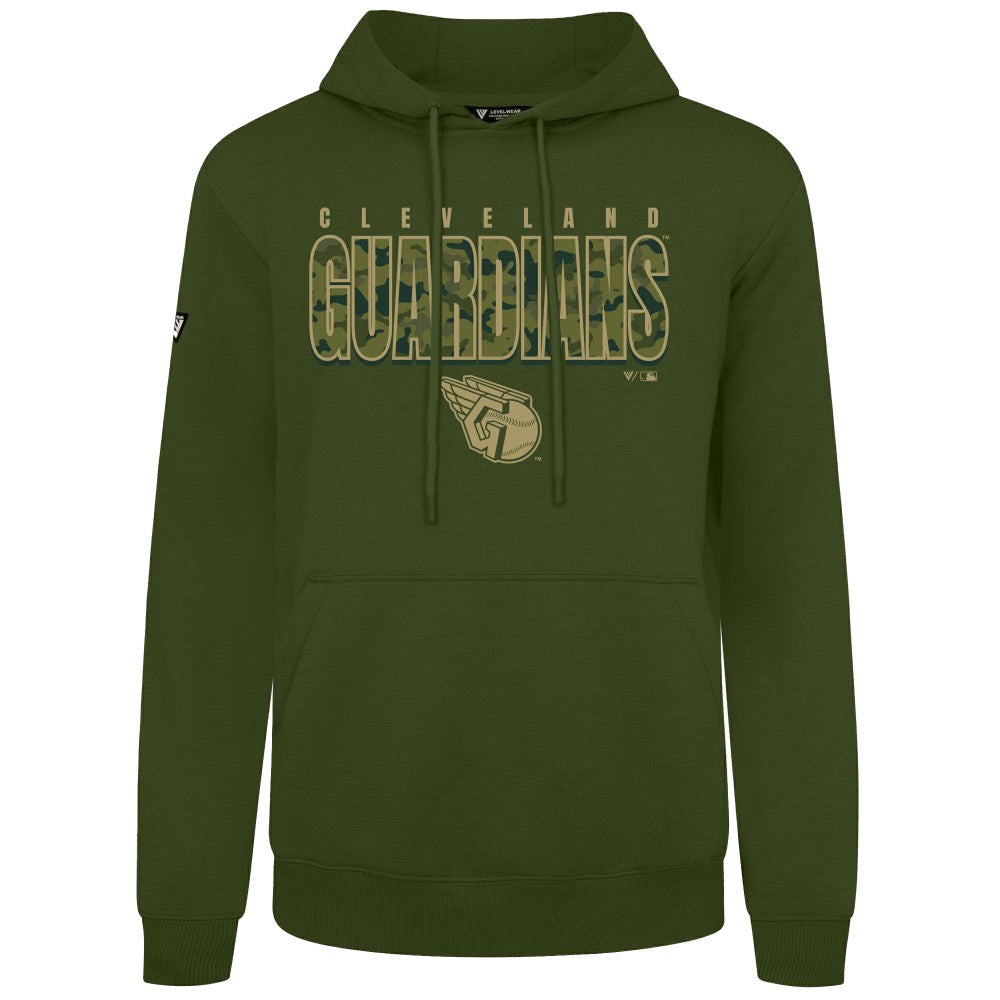 Cleveland Guardians Levelwear Podium Protect Pullover Hoodie | MLB New
