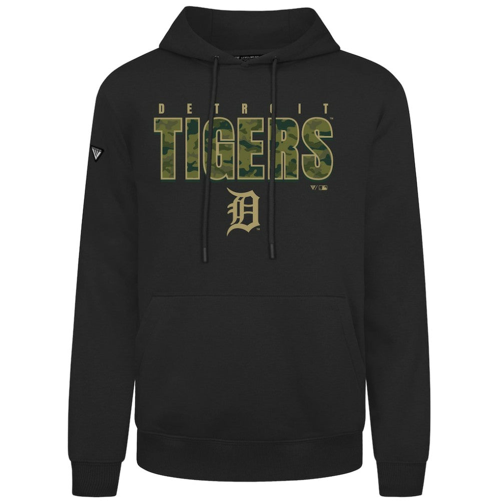 Detroit Tigers Levelwear Podium Protect Pullover Hoodie | MLB Sale