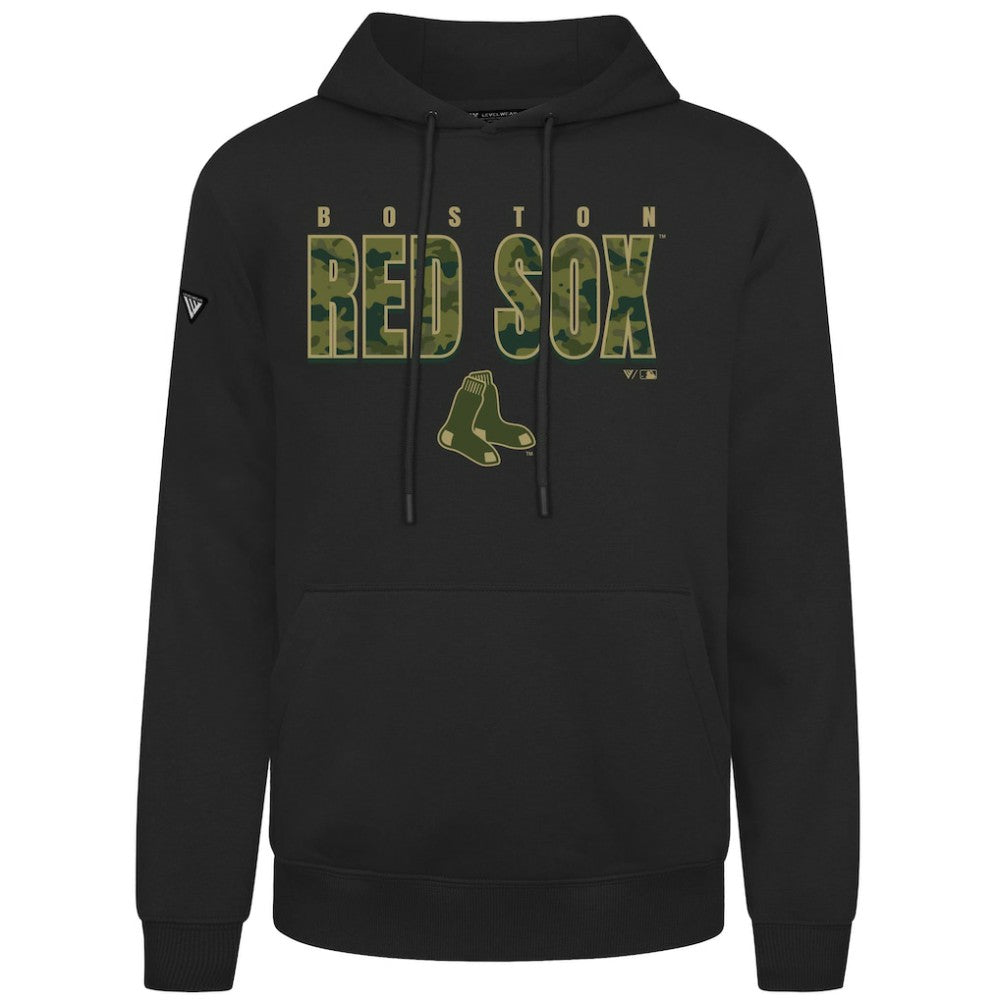 Boston Red Sox Levelwear Podium Protect Pullover Hoodie | MLB For sale