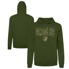 Baltimore Orioles Levelwear Podium Protect Pullover Hoodie | MLB Outlet