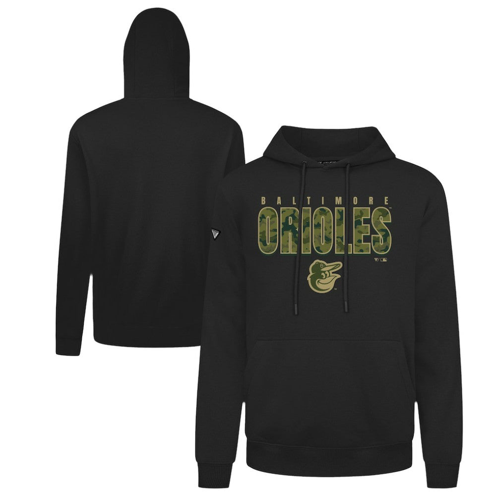Baltimore Orioles Levelwear Podium Protect Pullover Hoodie | MLB Outlet