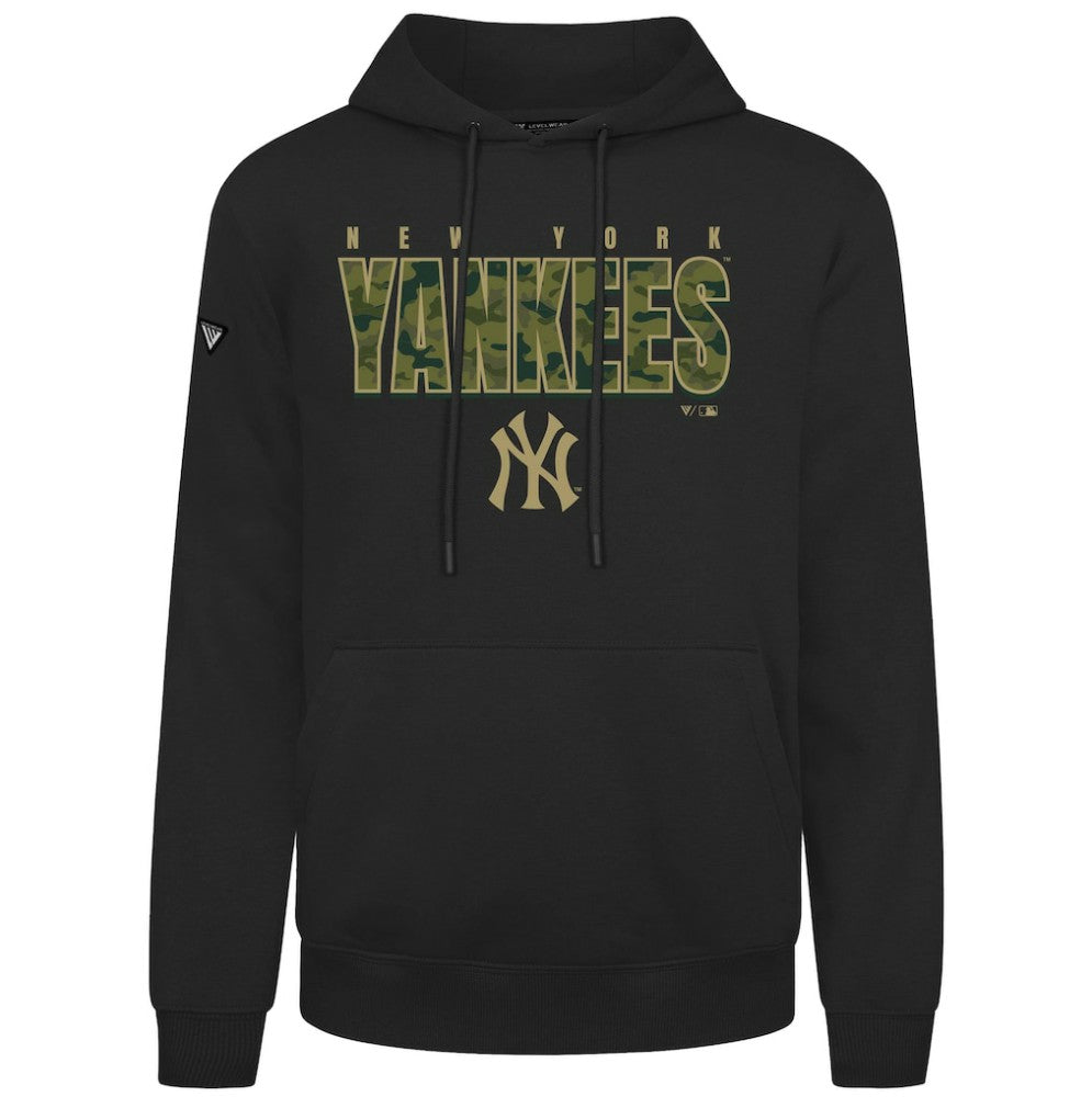New York Yankees Levelwear Podium Protect Pullover Hoodie | MLB New