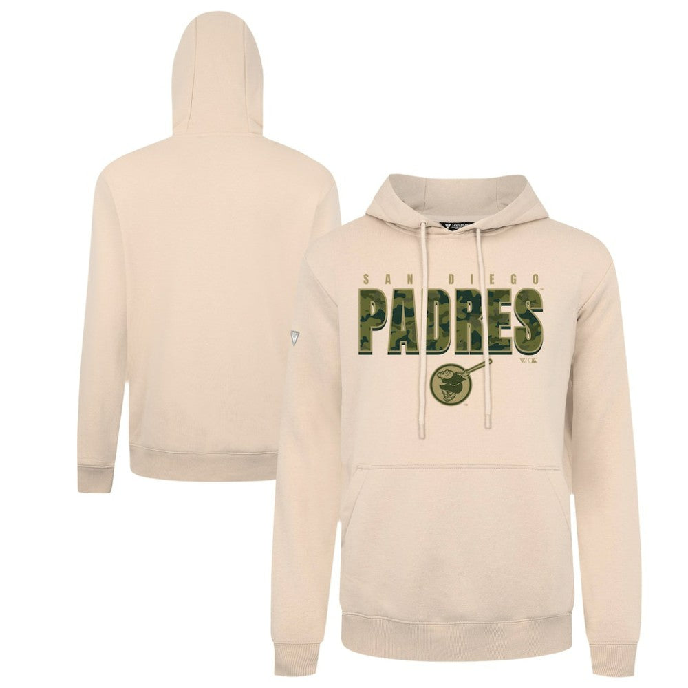 San Diego Padres Levelwear Podium Protect Pullover Hoodie | MLB New