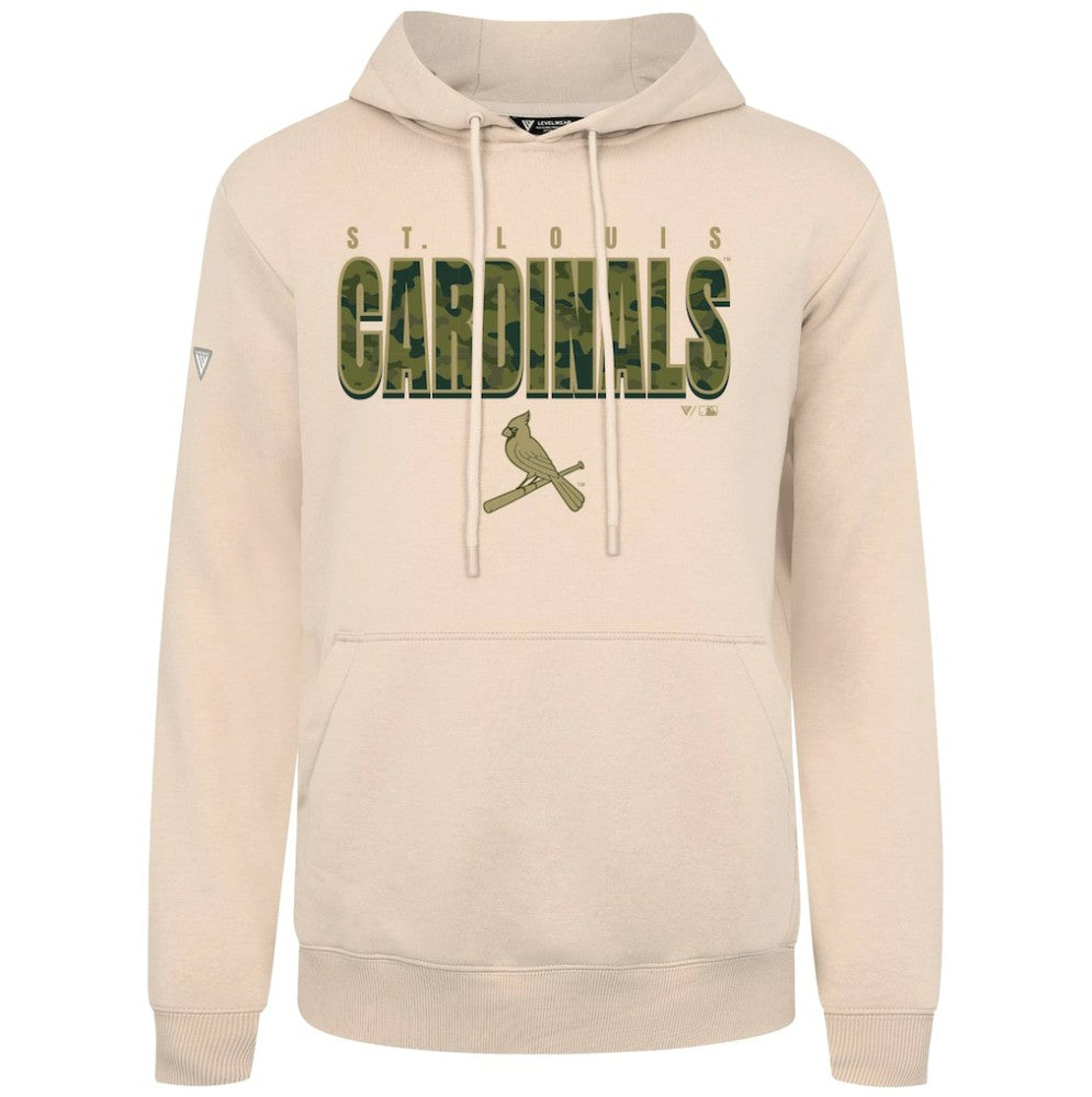 St. Louis Cardinals Levelwear Podium Protect Pullover Hoodie | MLB Online