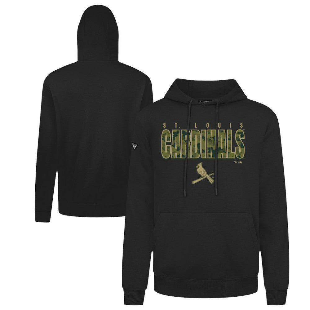 St. Louis Cardinals Levelwear Podium Protect Pullover Hoodie | MLB On Sale
