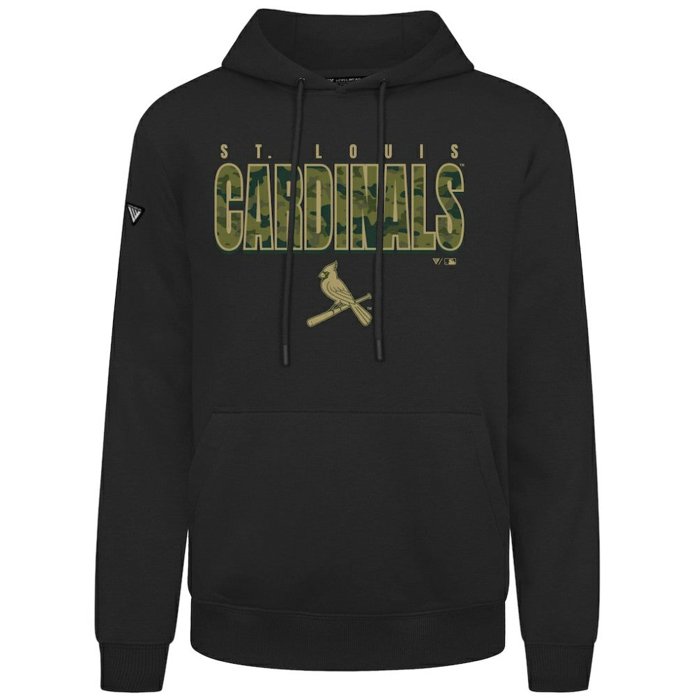 St. Louis Cardinals Levelwear Podium Protect Pullover Hoodie | MLB On Sale