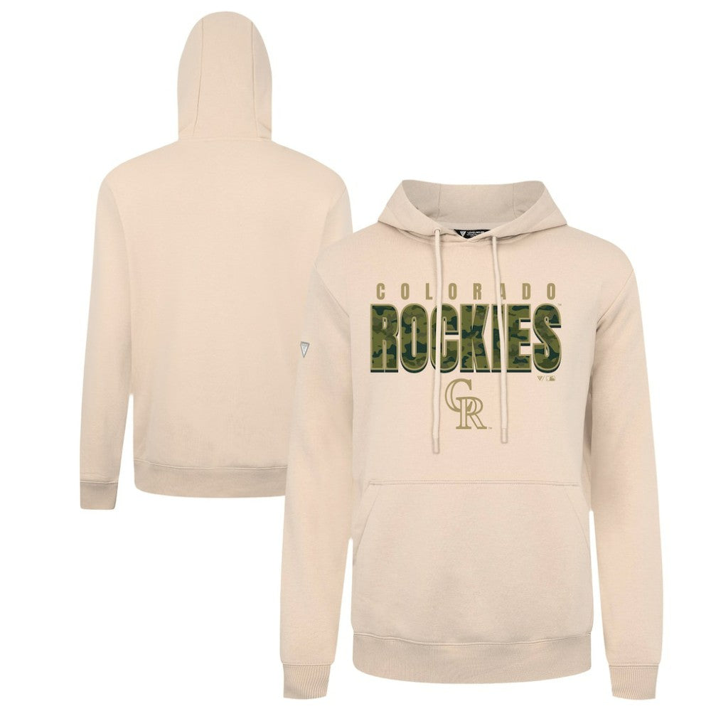 Colorado Rockies Levelwear Podium Protect Pullover Hoodie | MLB Outlet