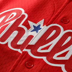 Jimmy Rollins Philadelphia Phillies Mitchell & Ness Cooperstown Mesh Batting Practice Button-Up Jersey | MLB On Sale