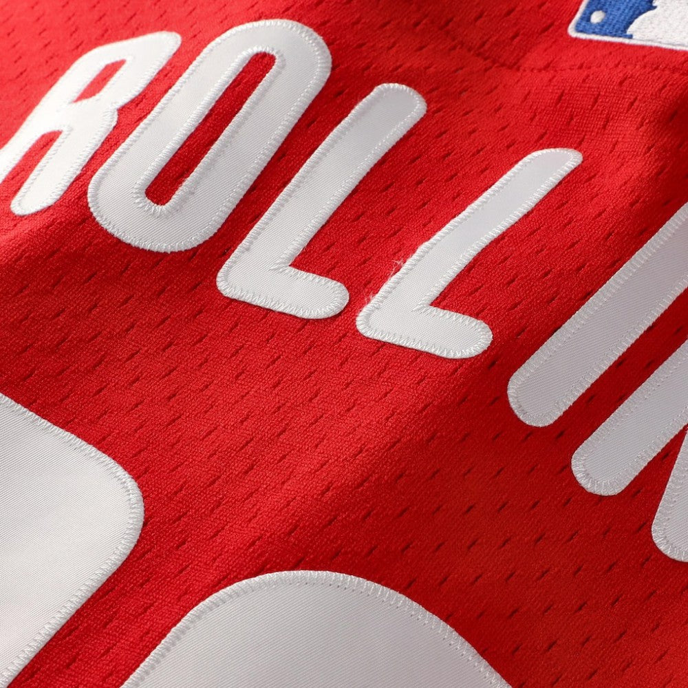 Jimmy Rollins Philadelphia Phillies Mitchell & Ness Cooperstown Mesh Batting Practice Button-Up Jersey | MLB On Sale
