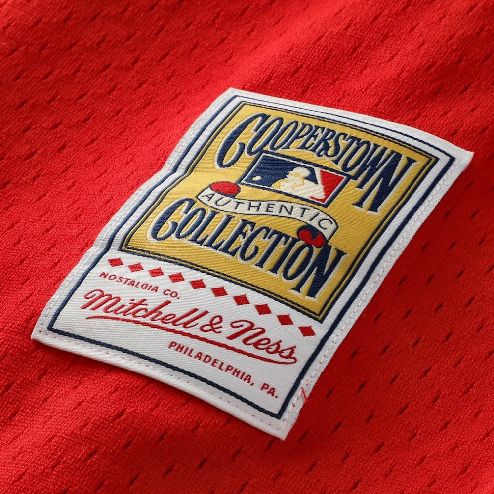 Jimmy Rollins Philadelphia Phillies Mitchell & Ness Cooperstown Mesh Batting Practice Button-Up Jersey | MLB On Sale