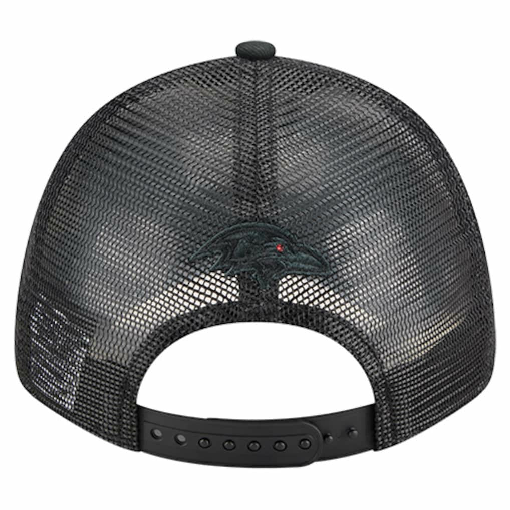 Baltimore Ravens New Era Darkness Falls 9FORTY Adjustable Hat