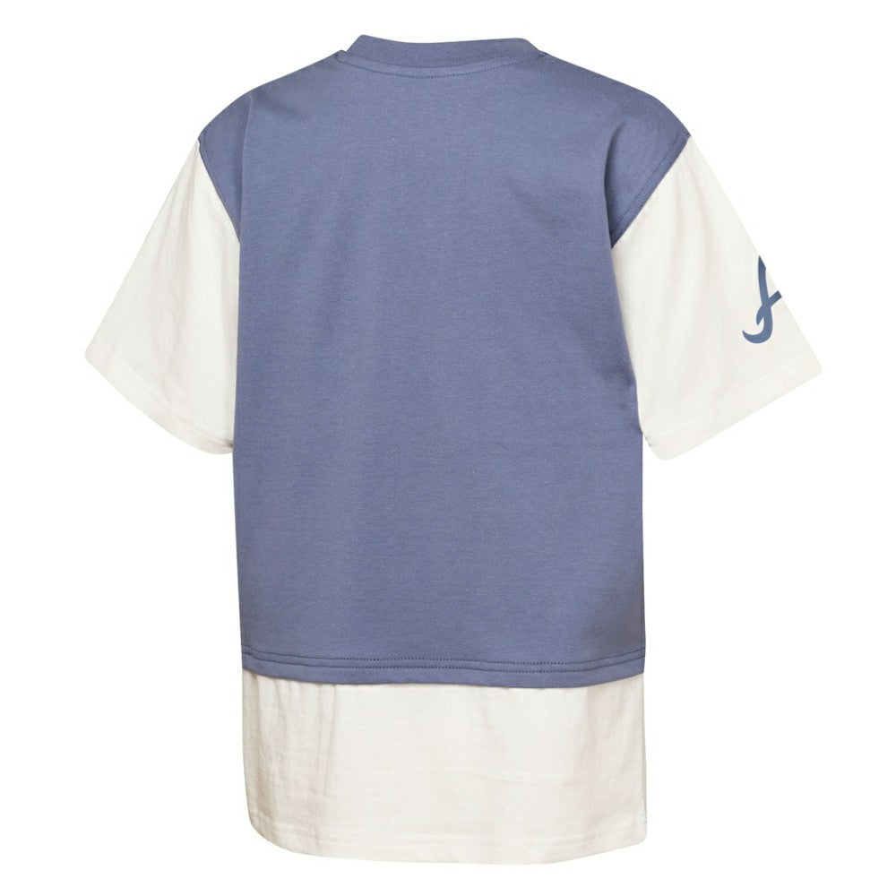 Atlanta Braves Outerstuff Youth Ultimate Pastels Premium Double Run T-Shirt | MLB For sale