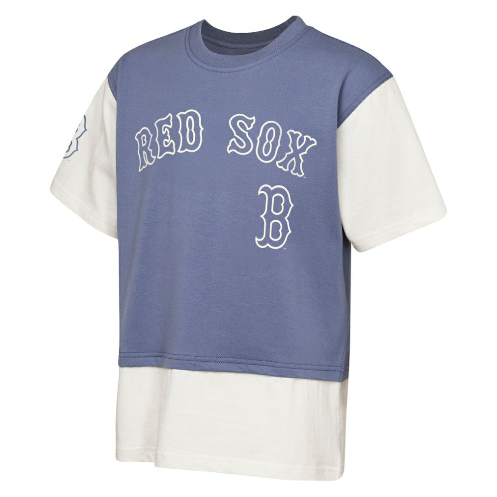 Boston Red Sox Outerstuff Youth Ultimate Pastels Premium Double Run T-Shirt | MLB Shop