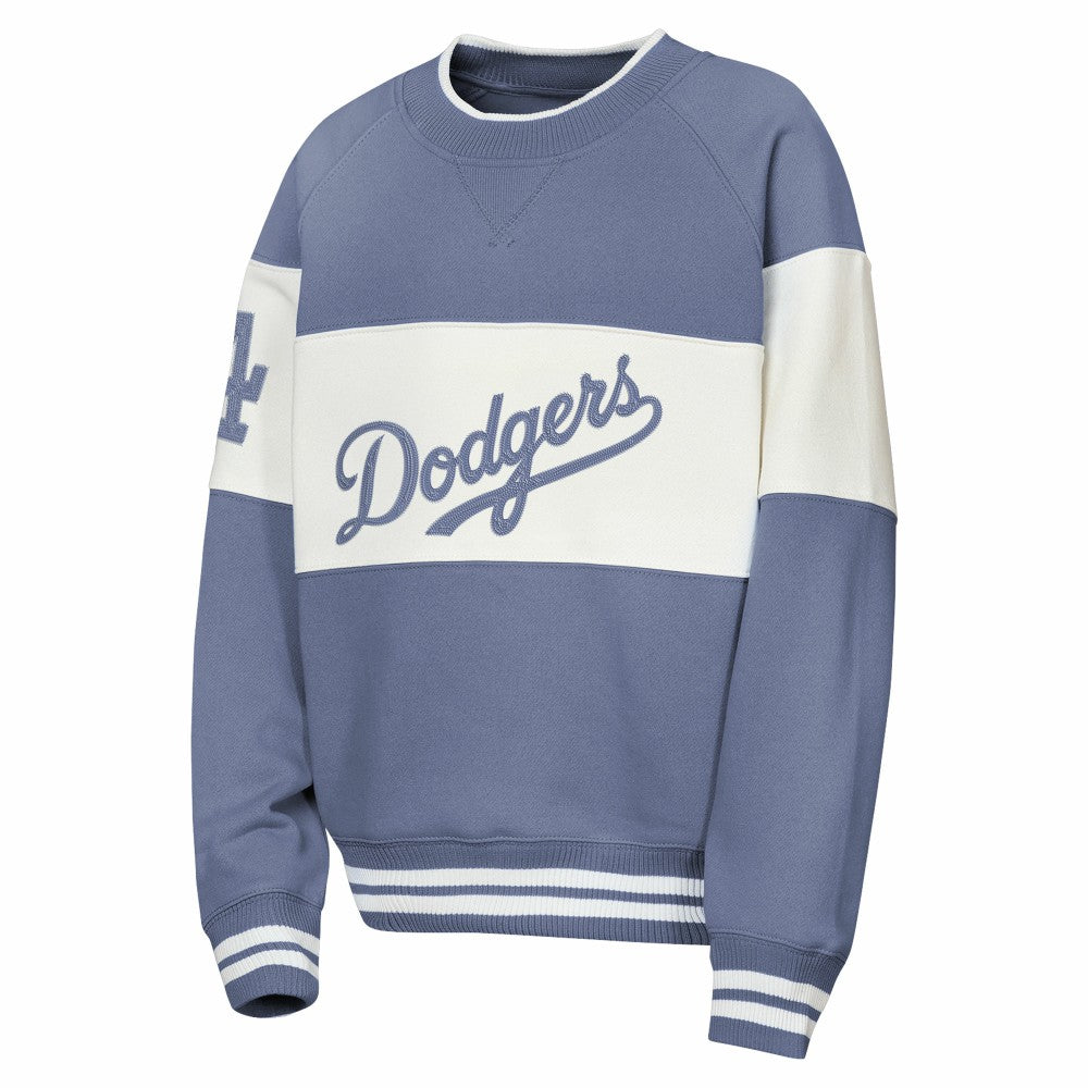 Los Angeles Dodgers Outerstuff Youth Ultimate Pastels On Base Sweatshirt | MLB Outlet