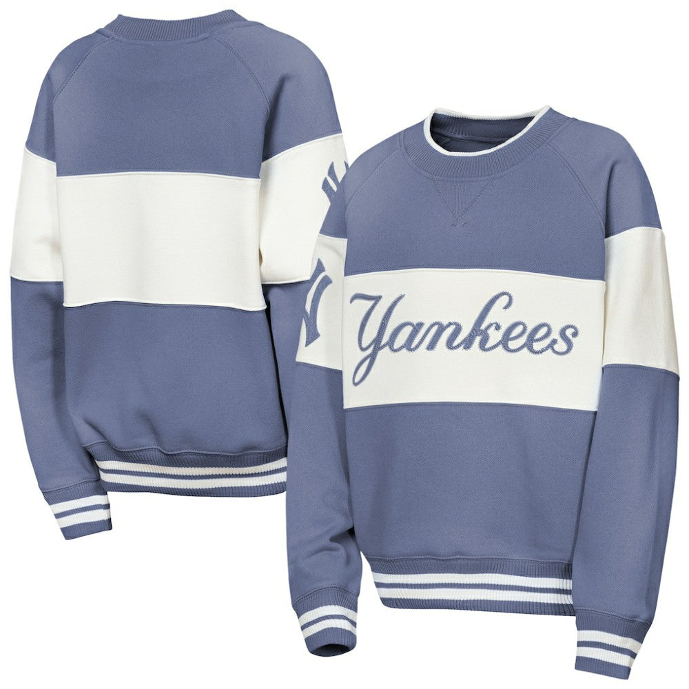 New York Yankees Outerstuff Youth Ultimate Pastels On Base Sweatshirt | MLB US