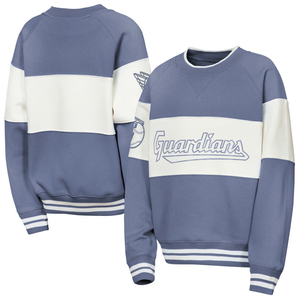 Cleveland Guardians Outerstuff Youth Ultimate Pastels On Base Sweatshirt | MLB Discount